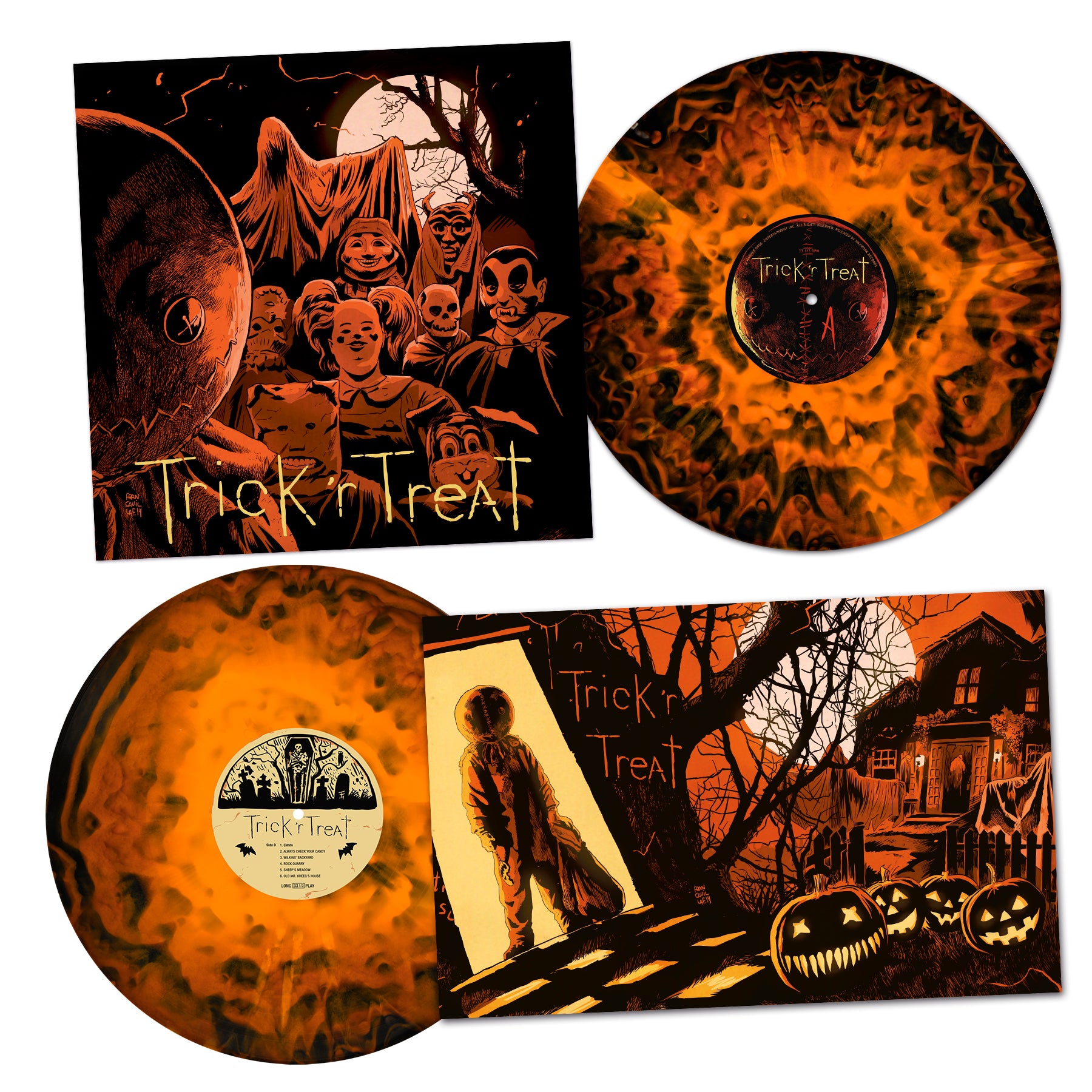Waxwork Records Trick'r Treat vinyle double LP bande originale