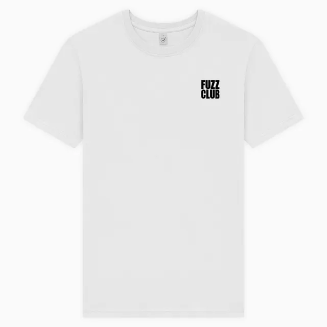 Fuzz Club Small Logo t-shirt blanc noir taille M