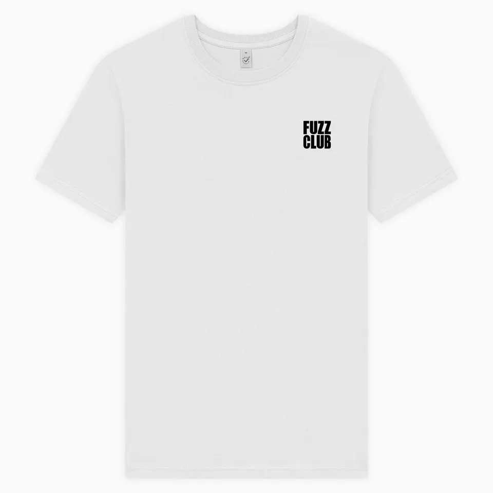 Fuzz Club Small Logo t-shirt blanc noir taille M