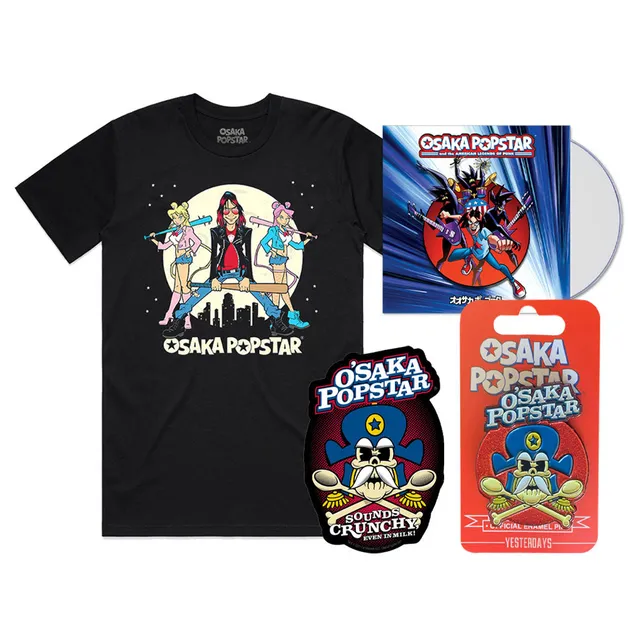 Demented Punk Osaka Popstar Legends of Punk coffret CD + t-shirt