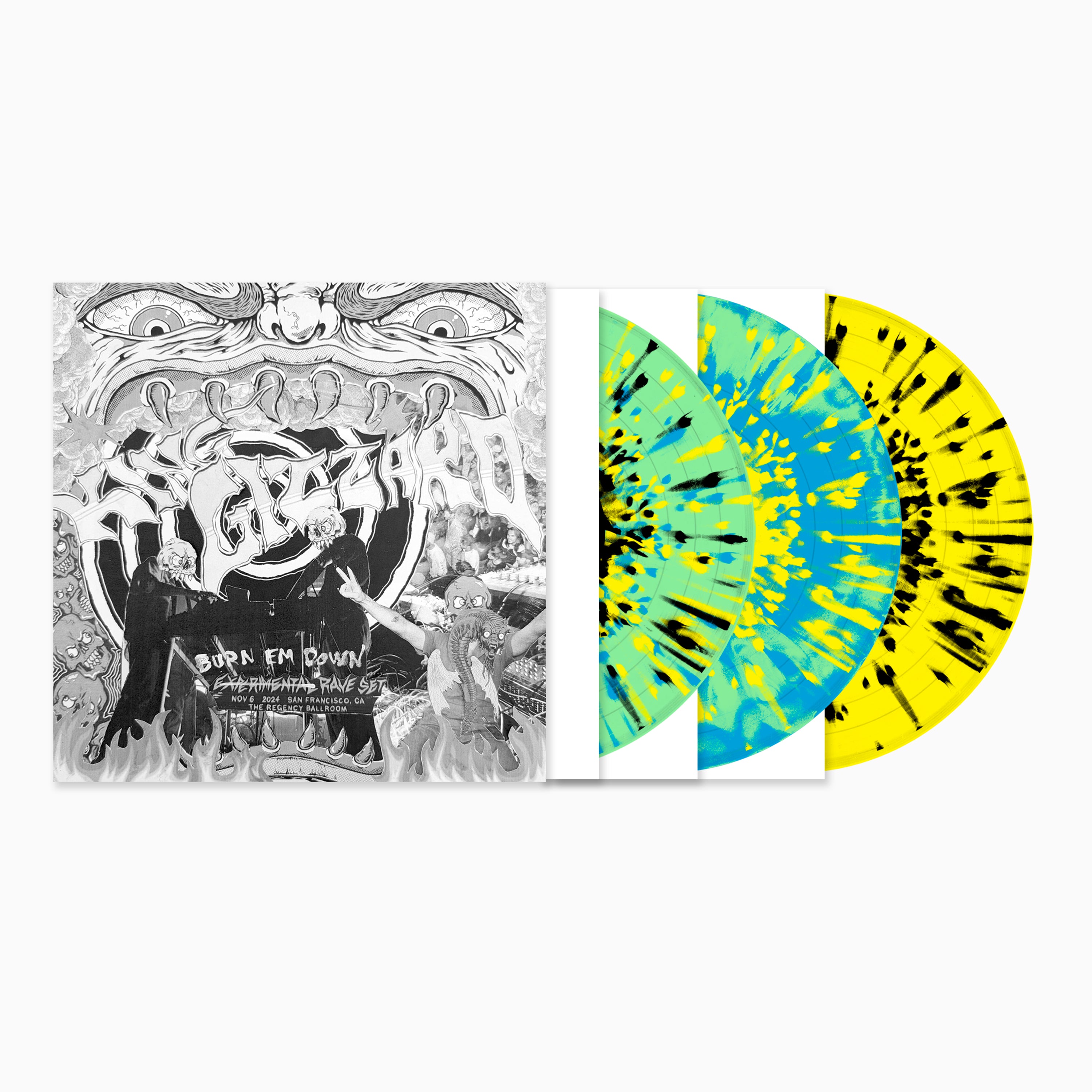 King Gizzard And The Lizard Wizard Live In San Francisco '24 coffret 3LP vinyle New Mix