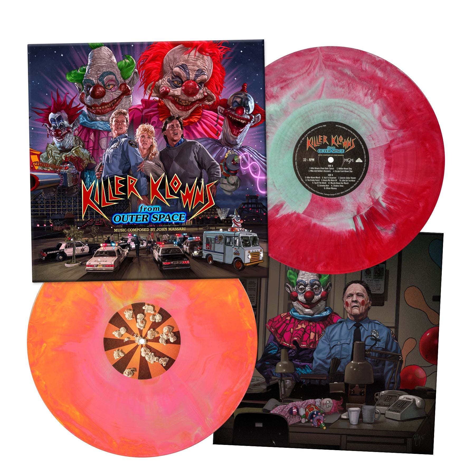 Waxwork Records Killer Klowns vinyle double LP mainpoured