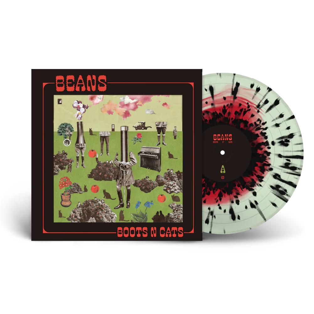 Beans Boots N Cats vinyle LP splatter limité