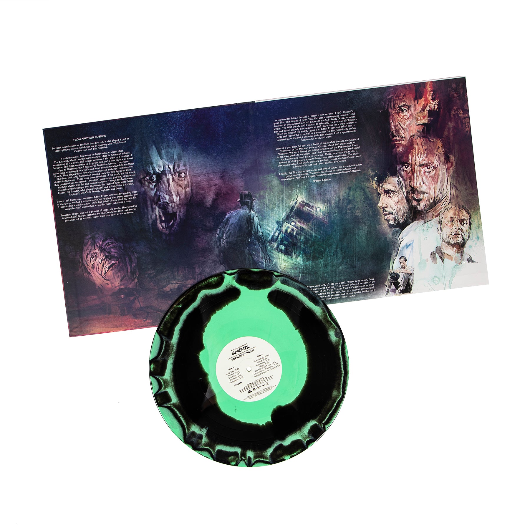 Waxwork Records Sorcerer vinyle BO Tangerine Dream