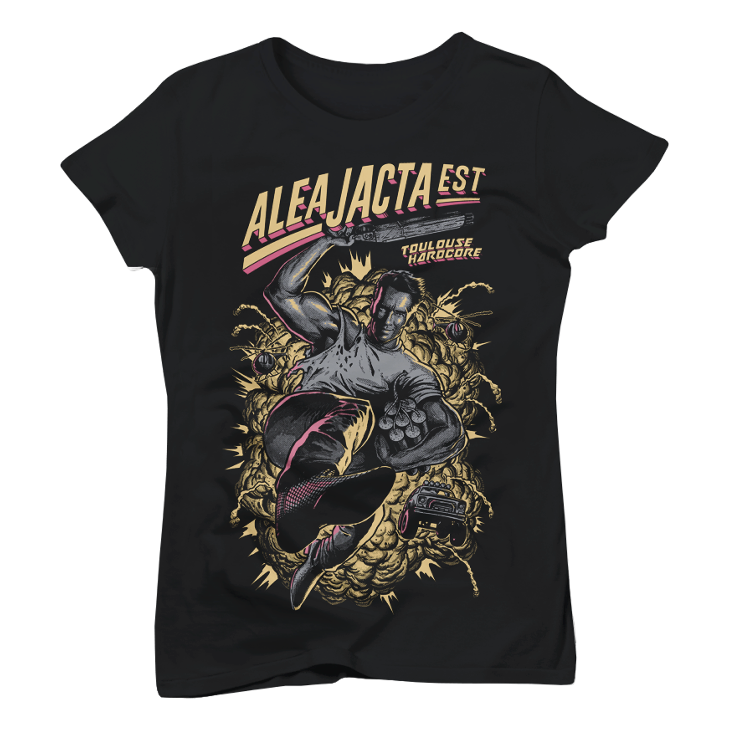 Alea Jacta Est Last Action Hero T-shirt noir
