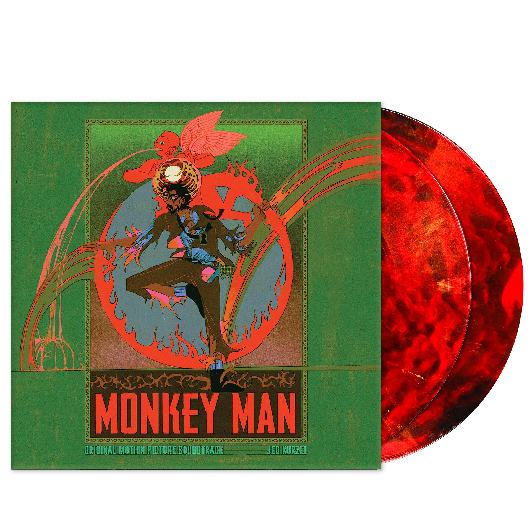 Waxwork Records Monkey Man vinyle double LP Jed Kurzel
