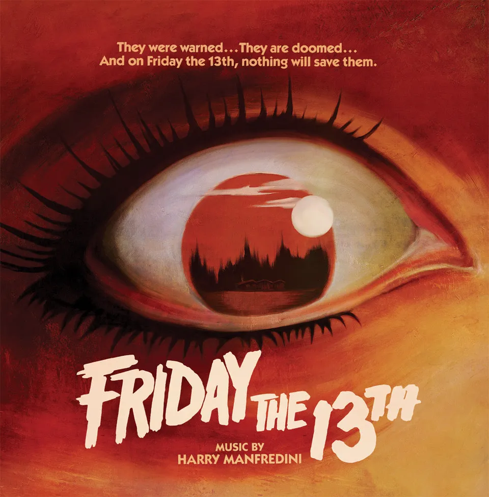 Waxwork Records Friday the 13th vinyle splatter Harry Manfredini