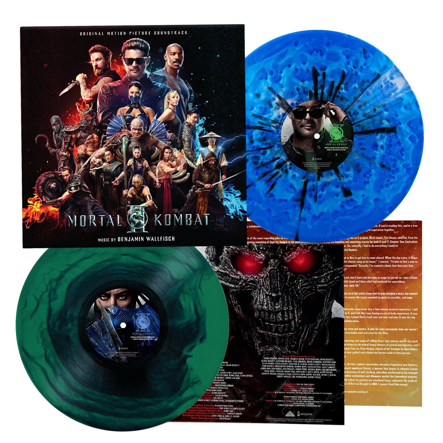 Waxwork Records Mortal Kombat II vinyle BO précommande