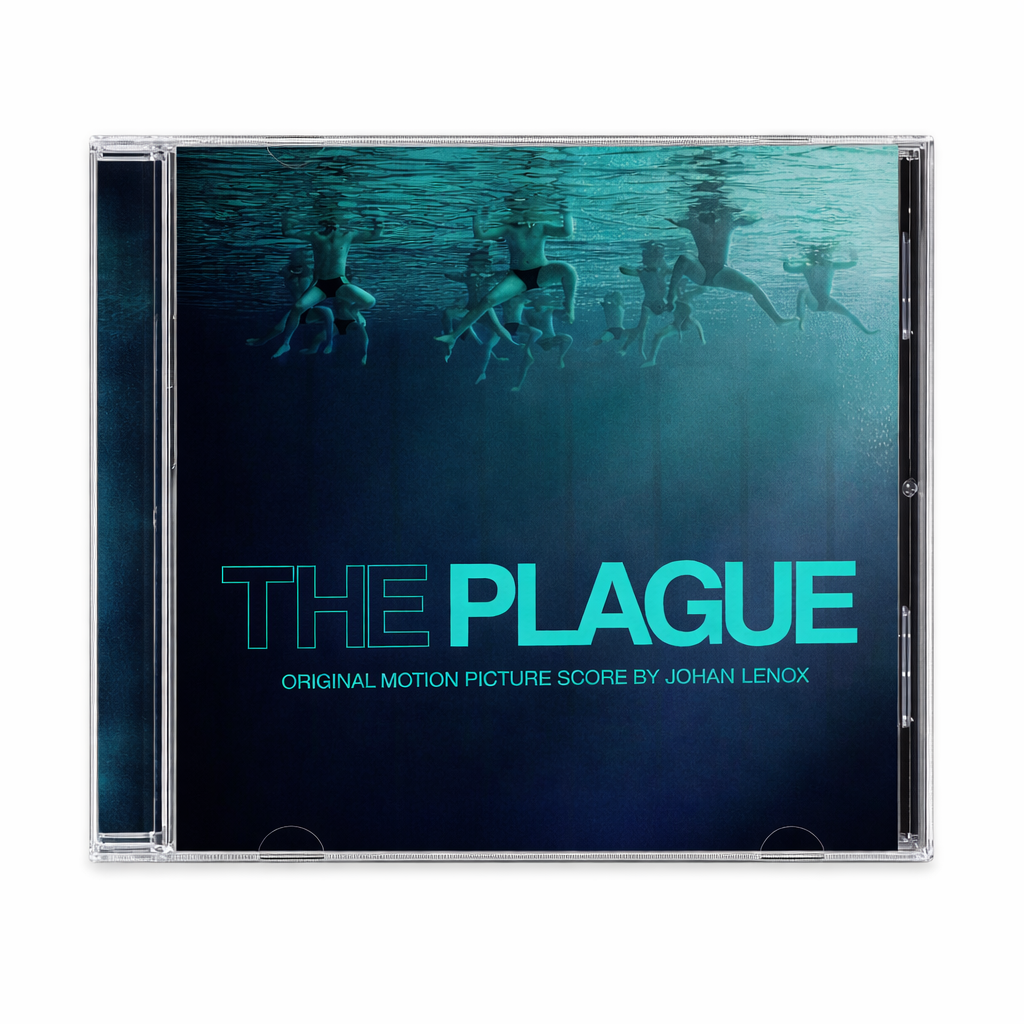 Waxwork Records The Plague vinyle Pool Water Blue LP Johan Lenox