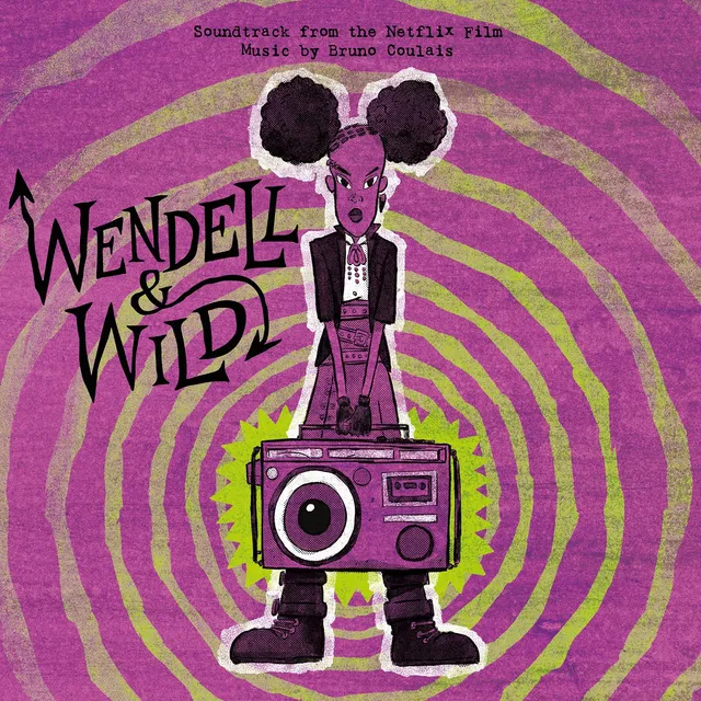 Waxwork Records Wendell & Wild vinyle Demon Swirl 180g