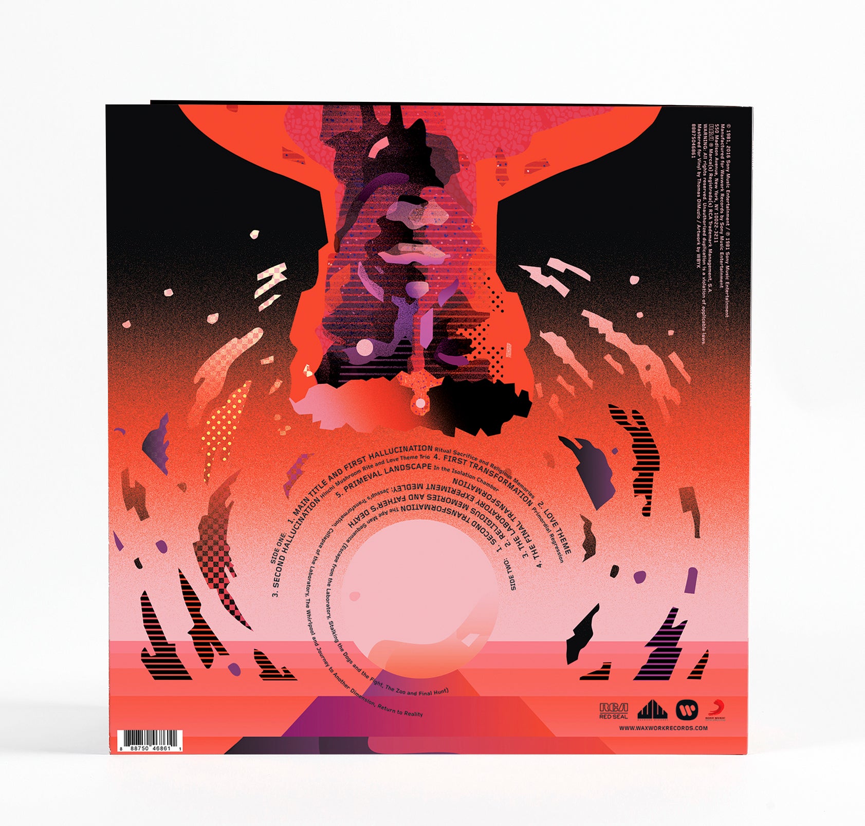 Waxwork Records Altered States vinyle Violet Hallucination