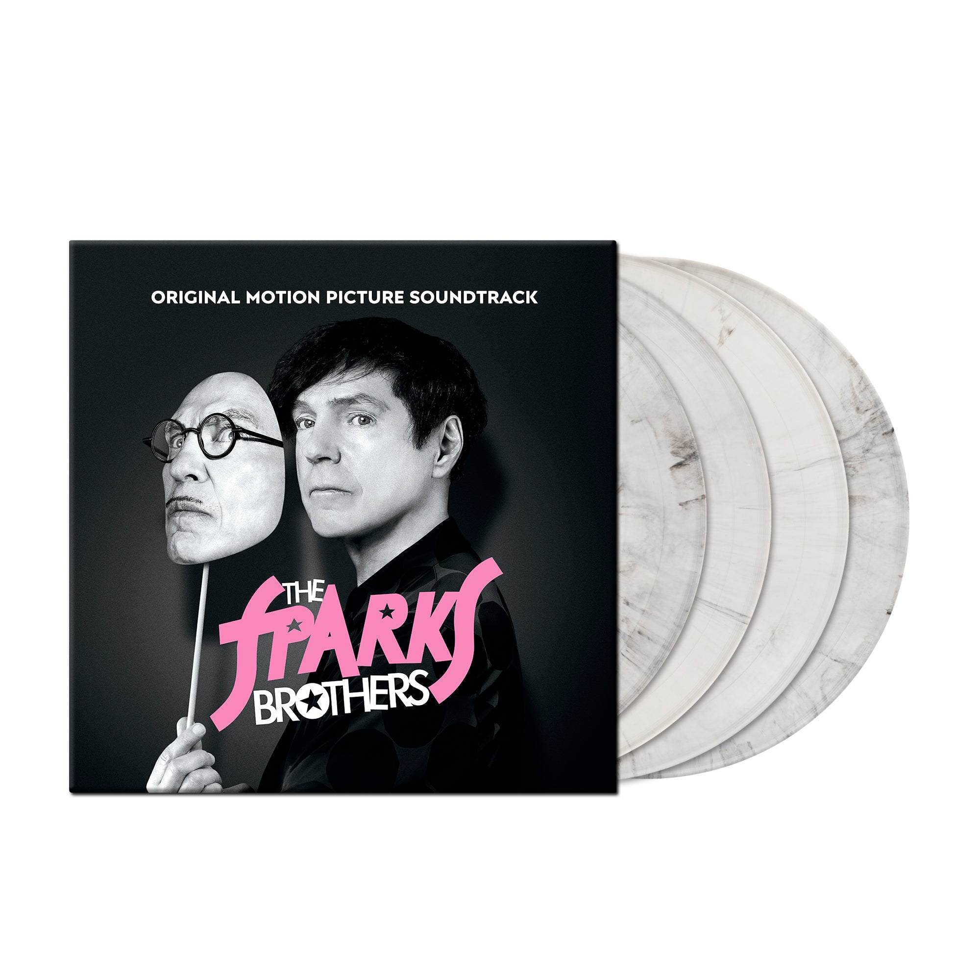 Waxwork Sparks Brothers vinyle 4LP marbré noir blanc