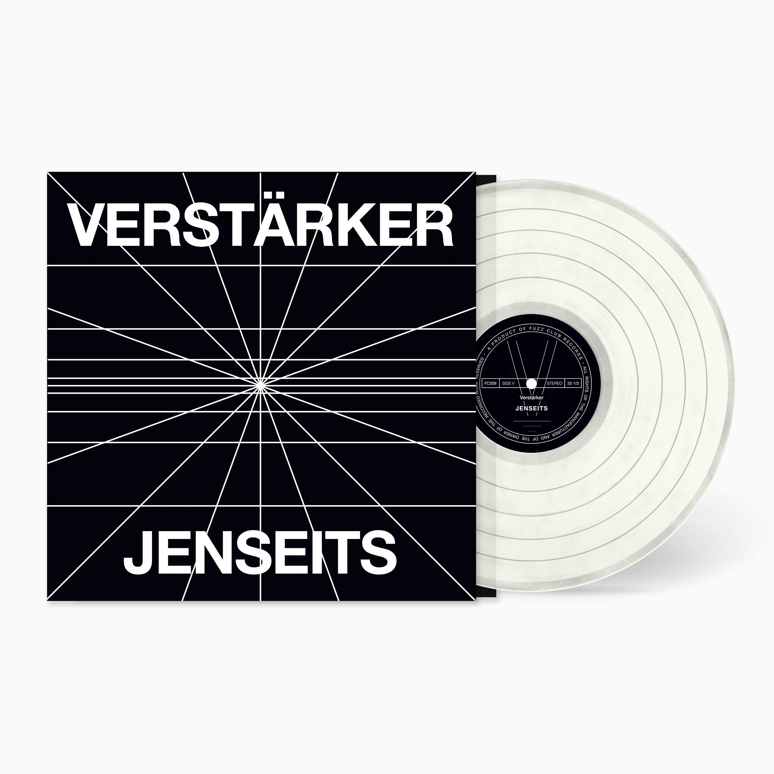 Verstärker Jenseits vinyle black & white swirl 180g