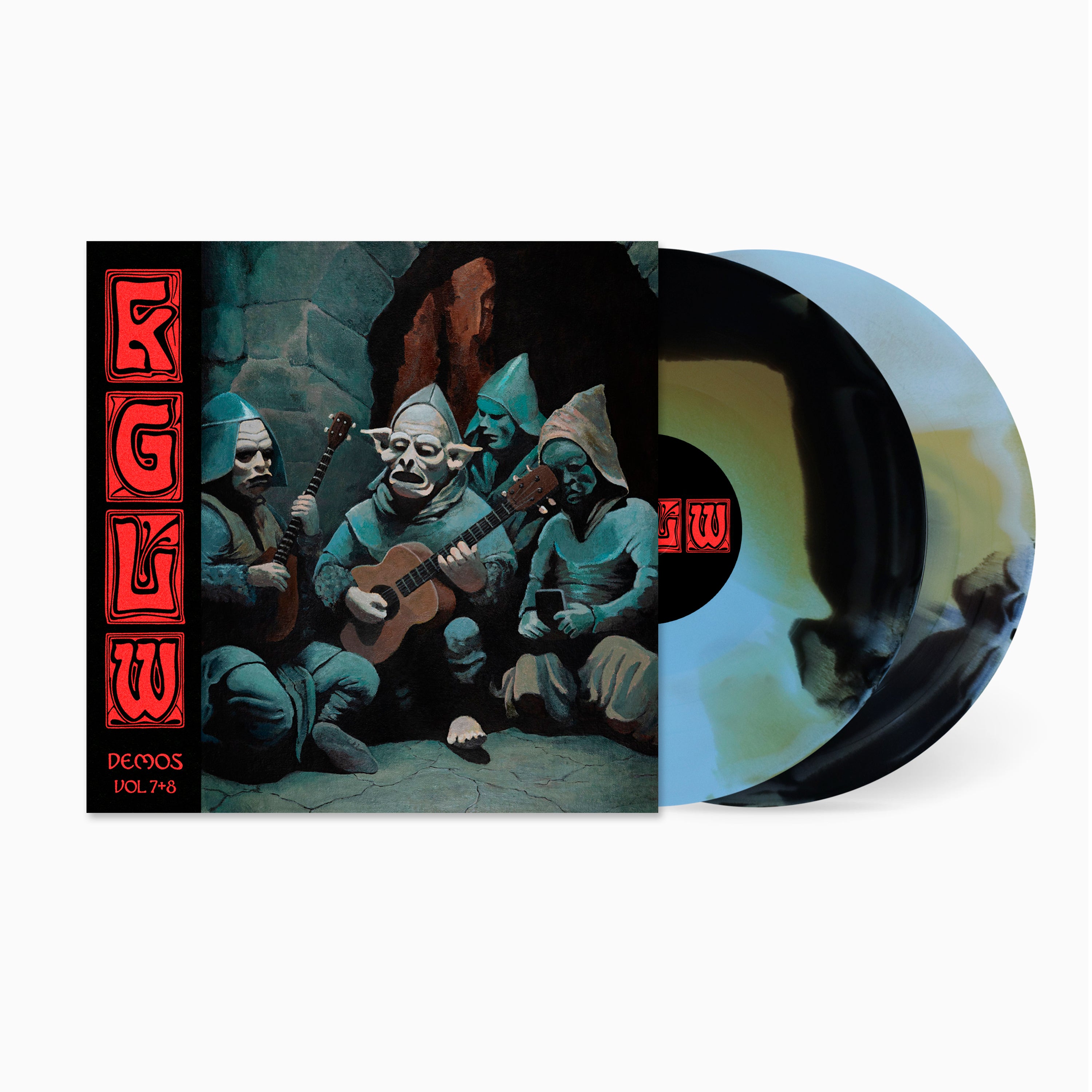 King Gizzard Demos Vol 7 & 8 vinyle 2LP couleur