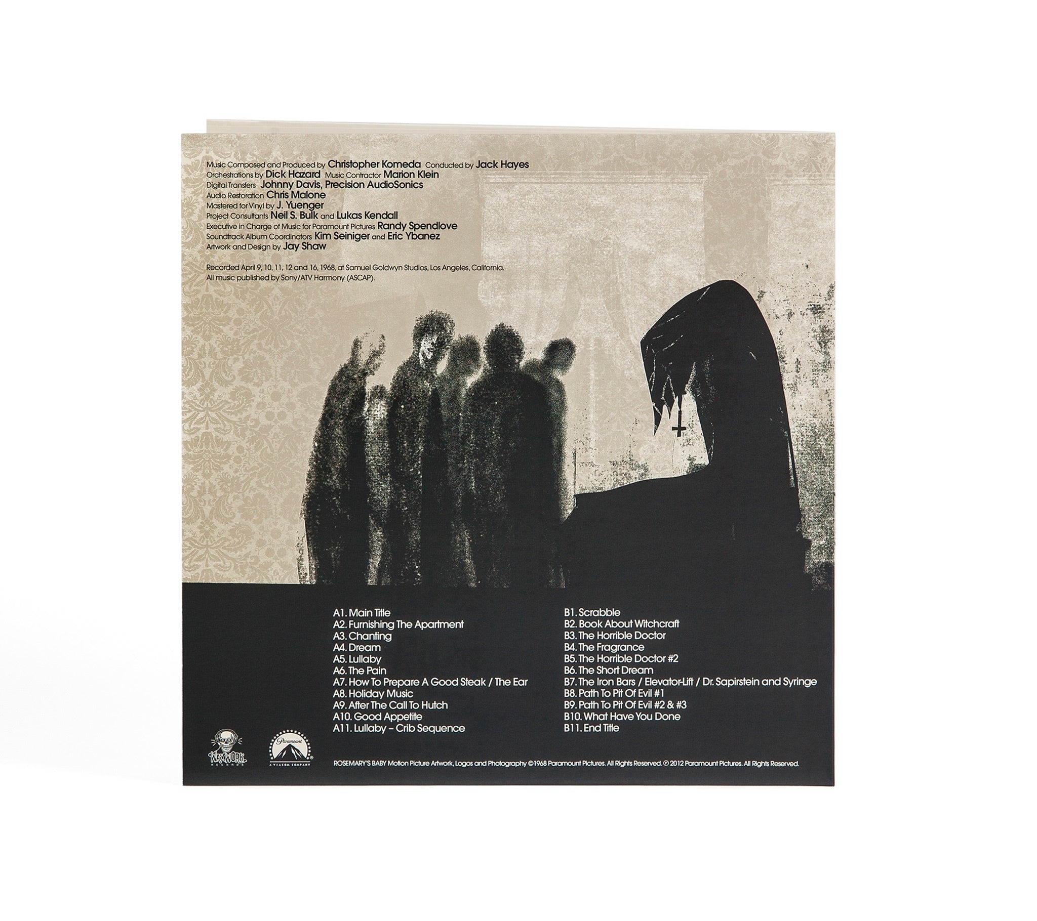 Waxwork Records Rosemary's Baby vinyle Tannis Root 45t