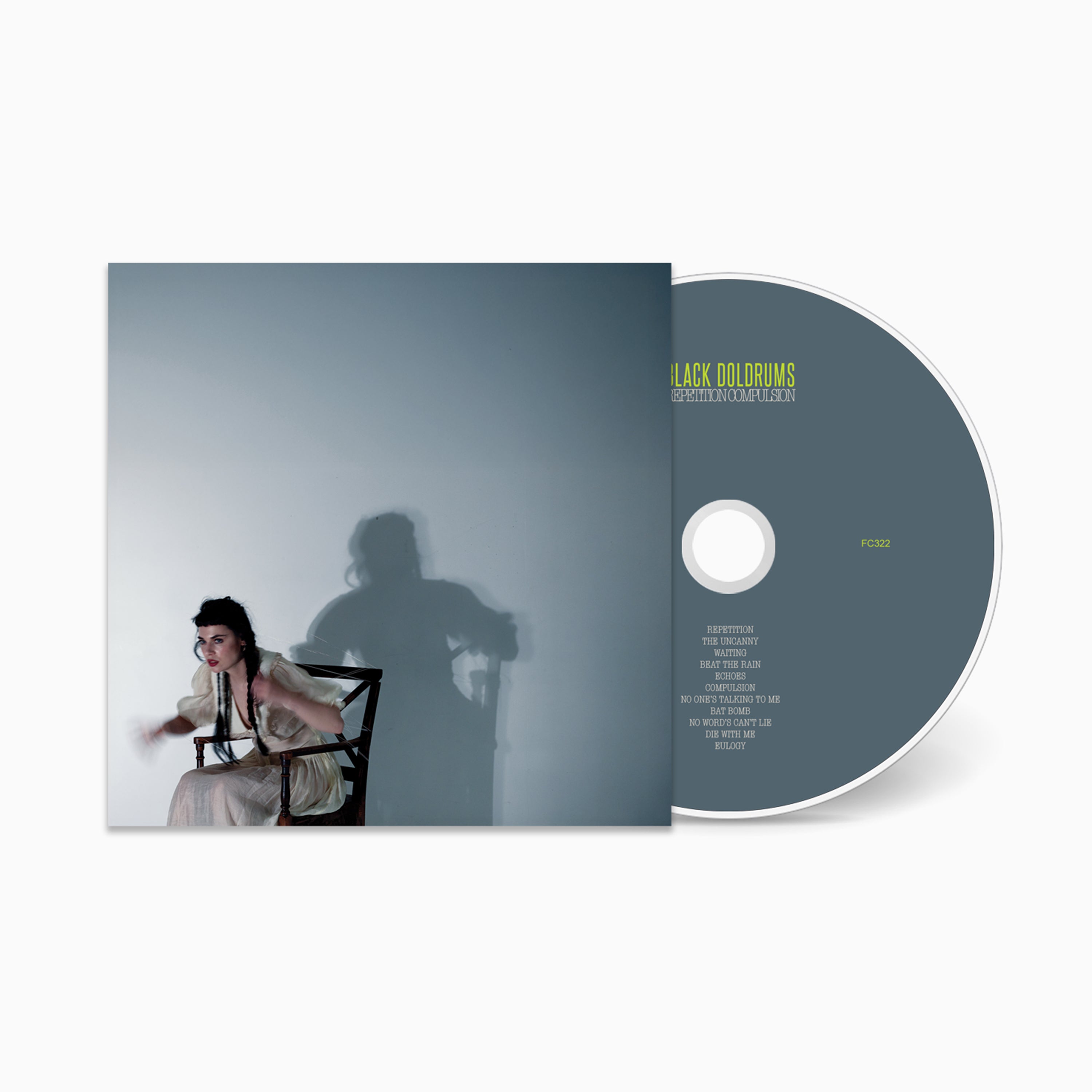 Black Doldrums Repetition Compulsion vinyle jaune néon