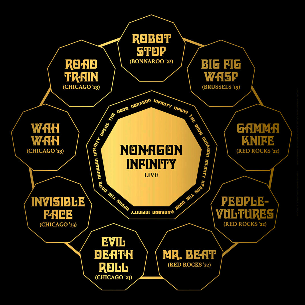 King Gizzard Nonagon Infinity Live double vinyle rouge