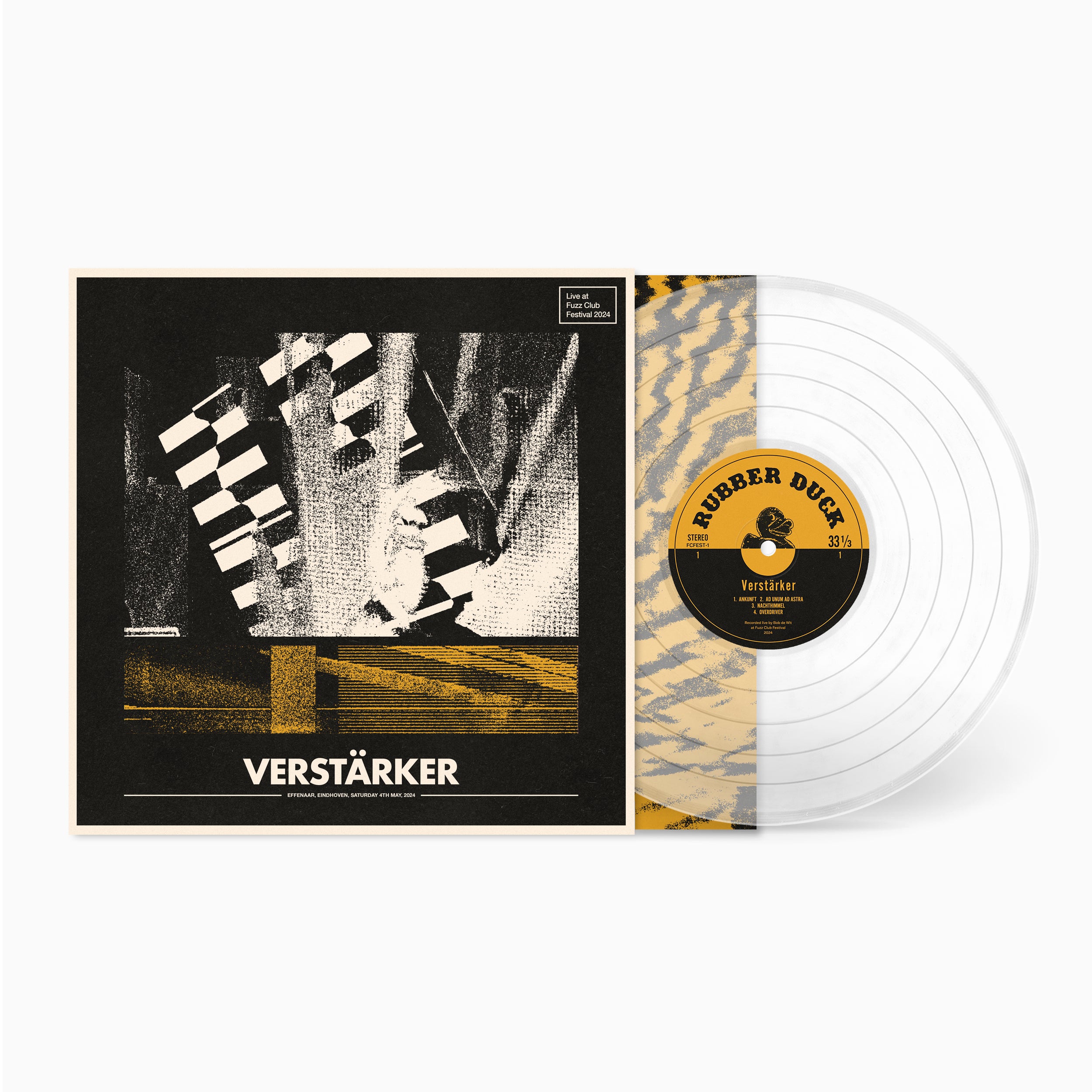 Fuzz Club Verstärker Live Festival 24 vinyle transparent 180g