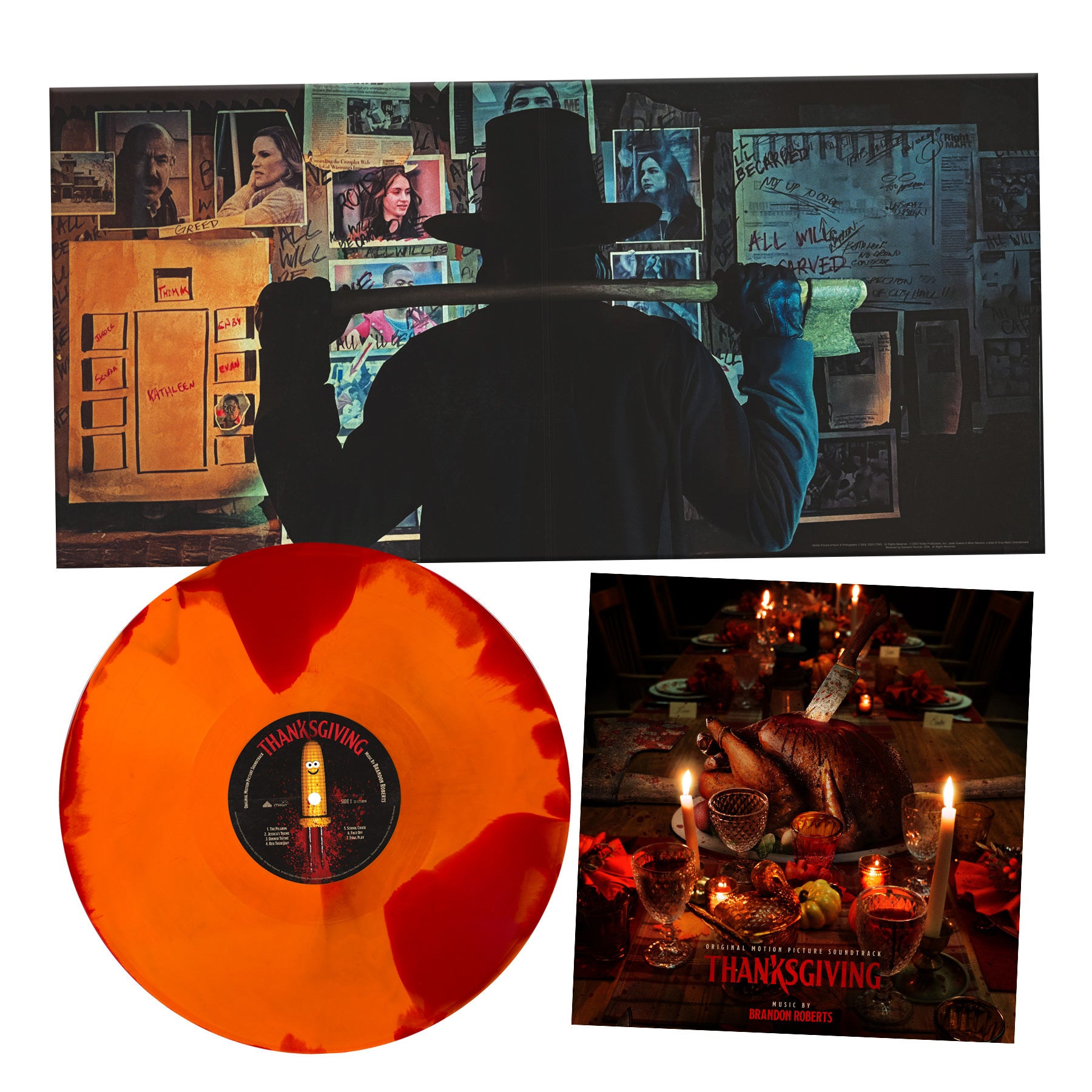 Waxwork Records Thanksgiving vinyle BO film Eli Roth