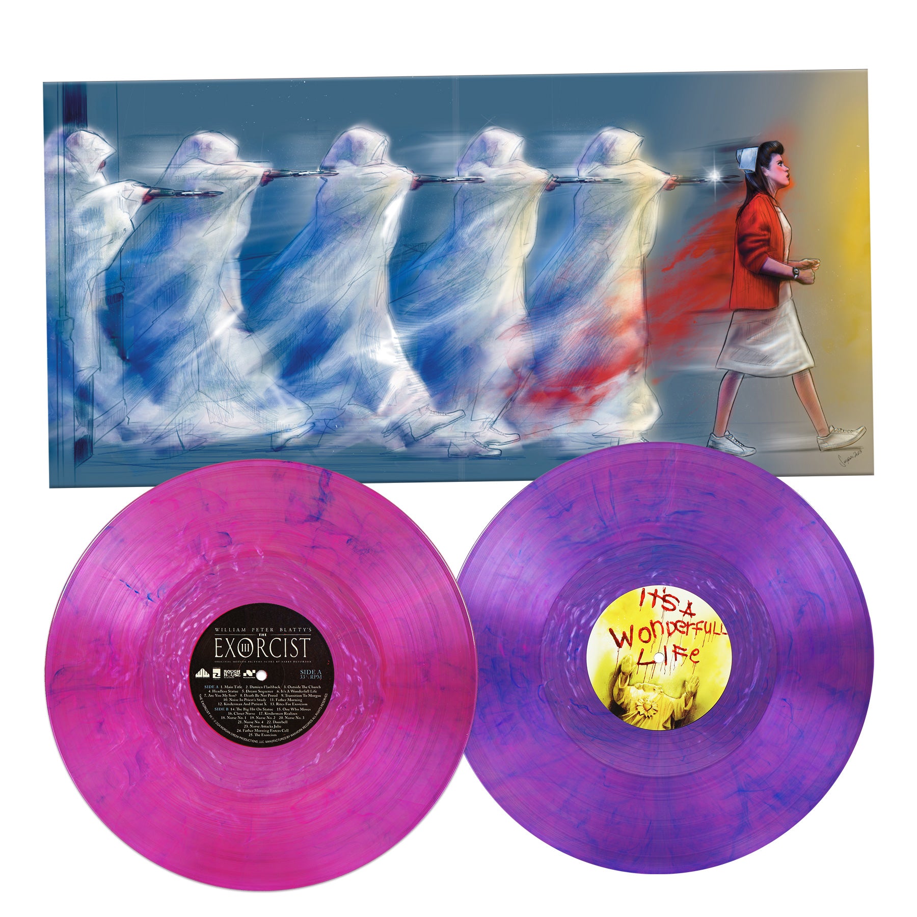 Waxwork Records The Exorcist III vinyle violet 2LP
