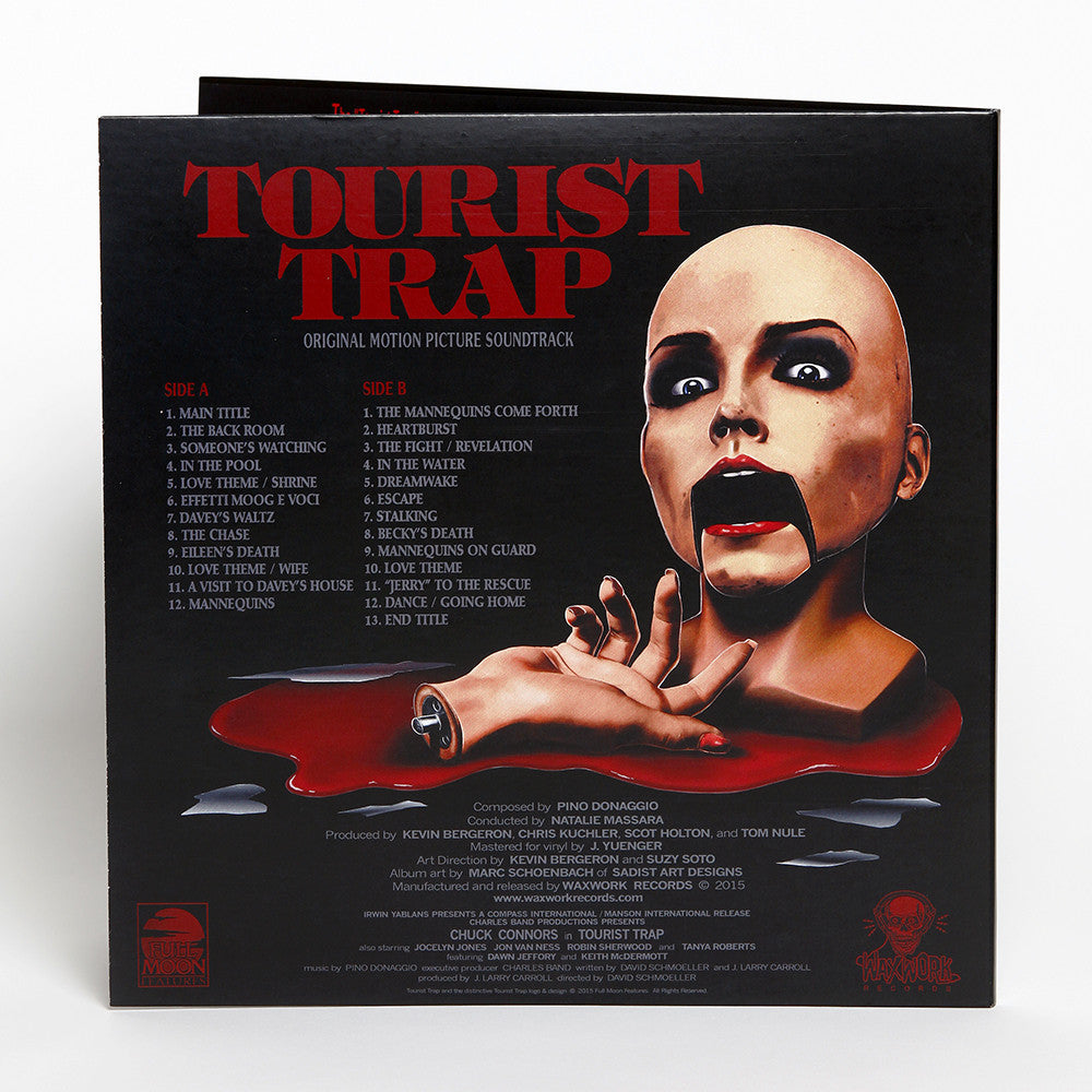Waxwork Records Tourist Trap vinyle rouge marbré 180g