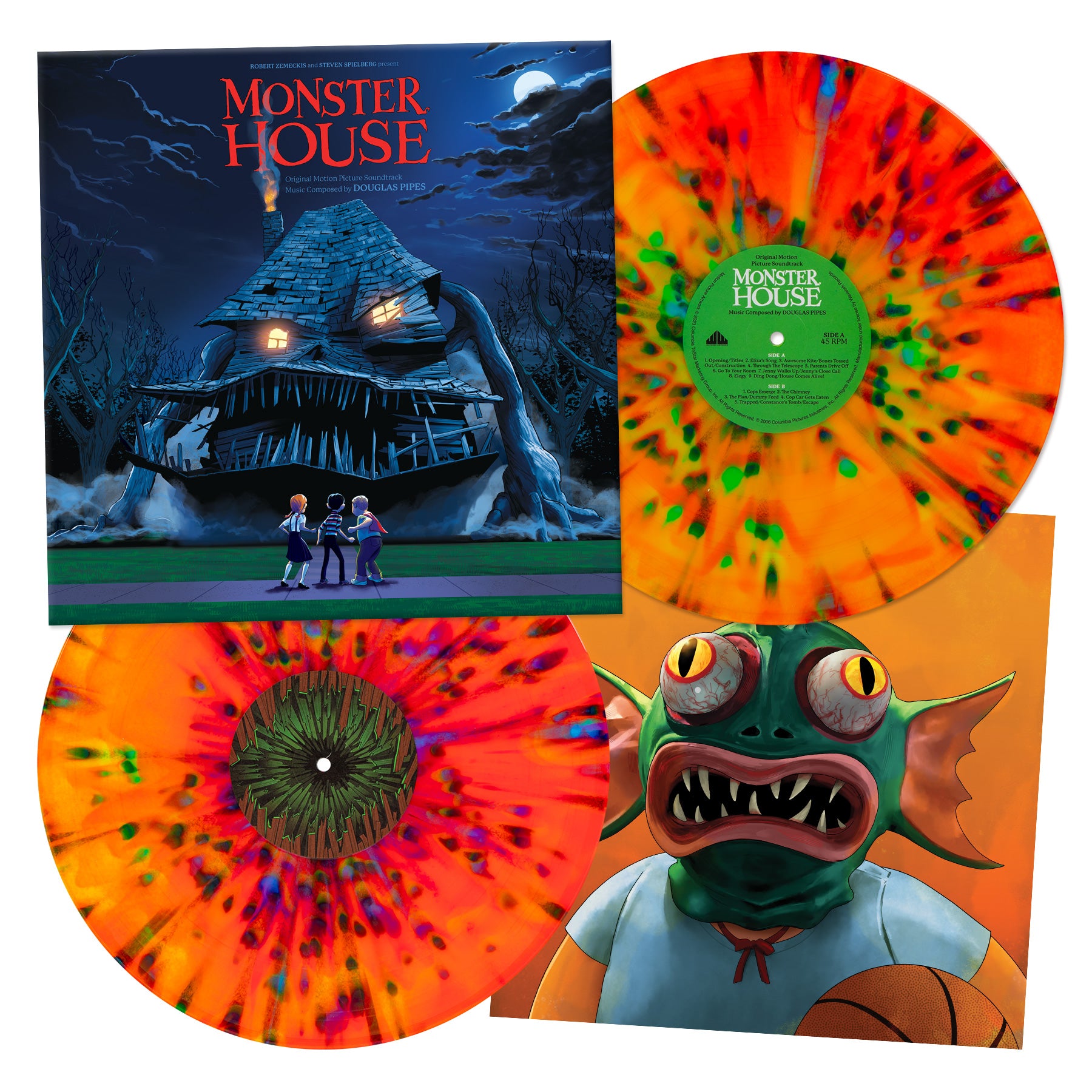 Waxwork Records Monster House vinyle double LP animé