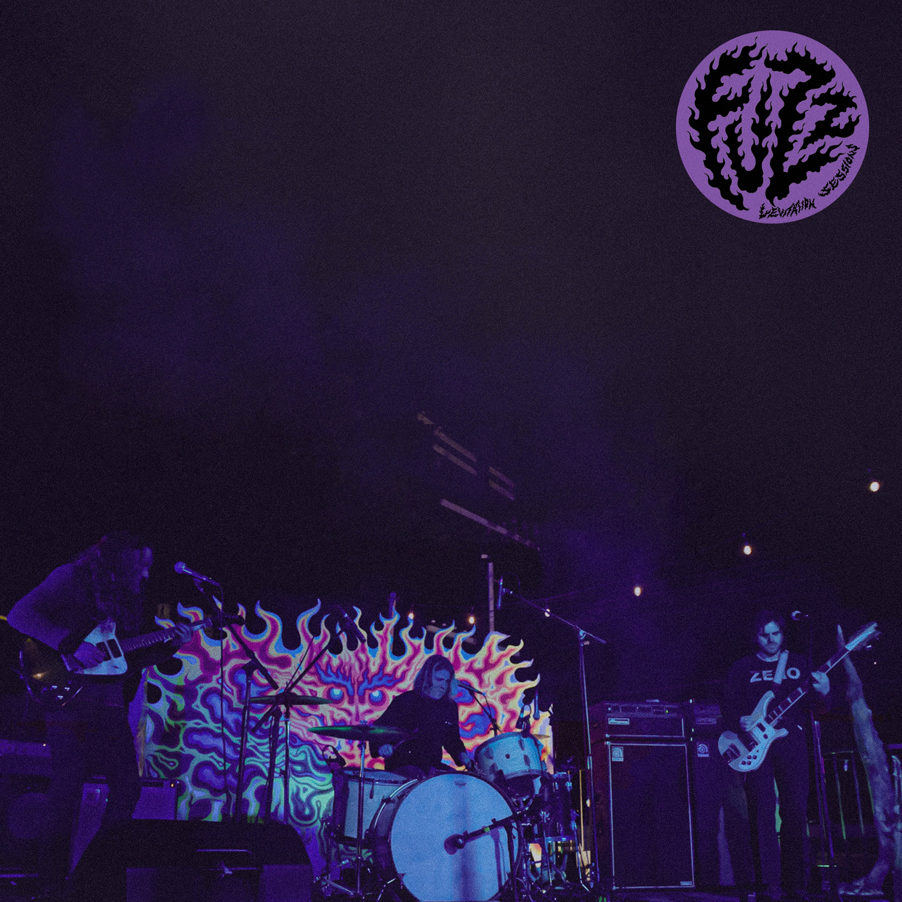 Fuzz Levitation Session vinyle splatter violet heavy psych