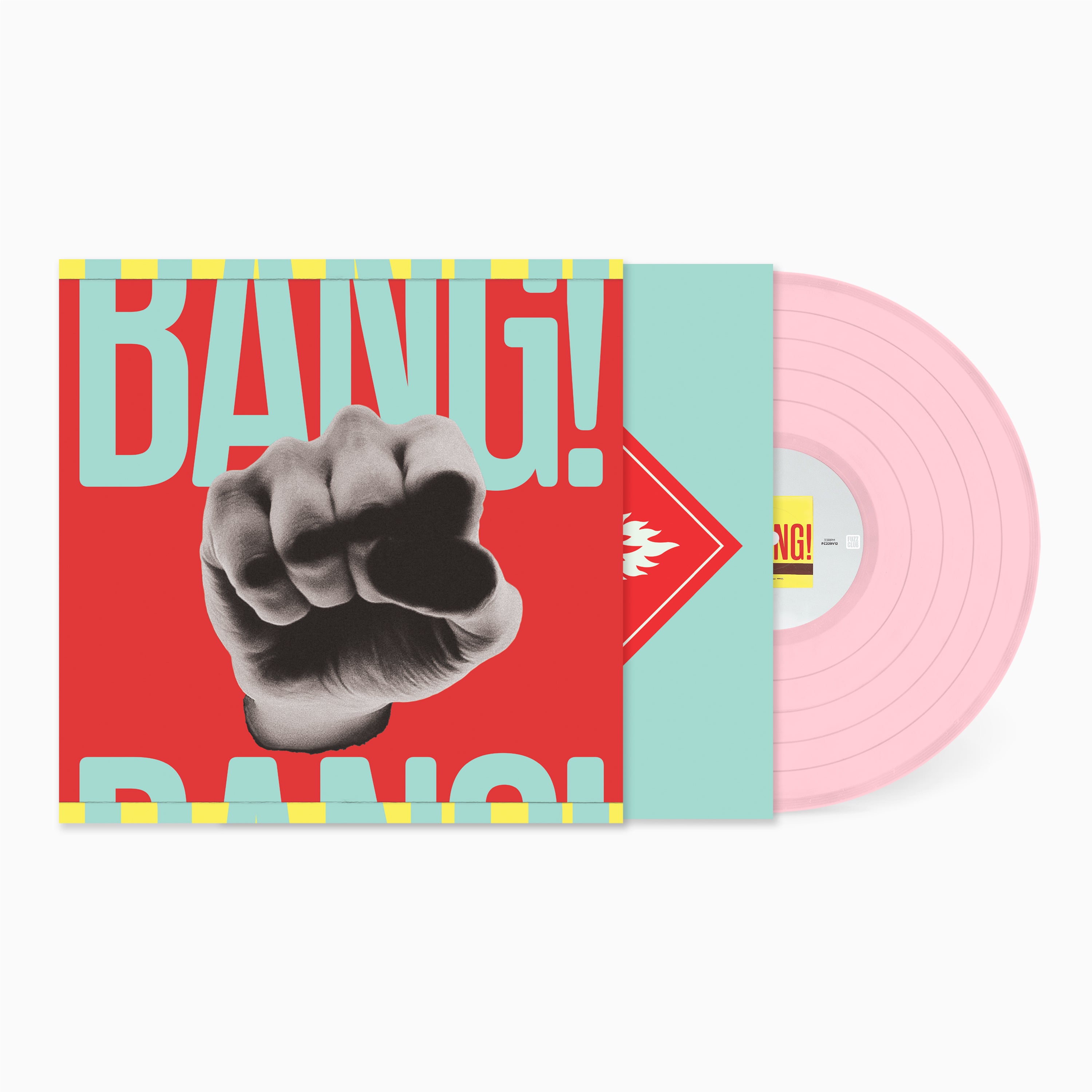 The Gluts Bang vinyle jaune LP standard