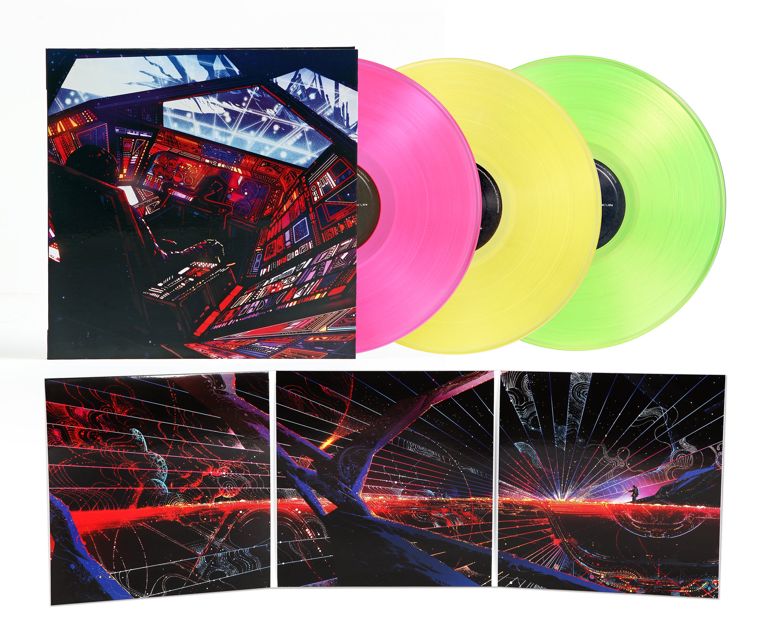 Waxwork Pilotpriest Soundtrack vinyle 3LP couleur