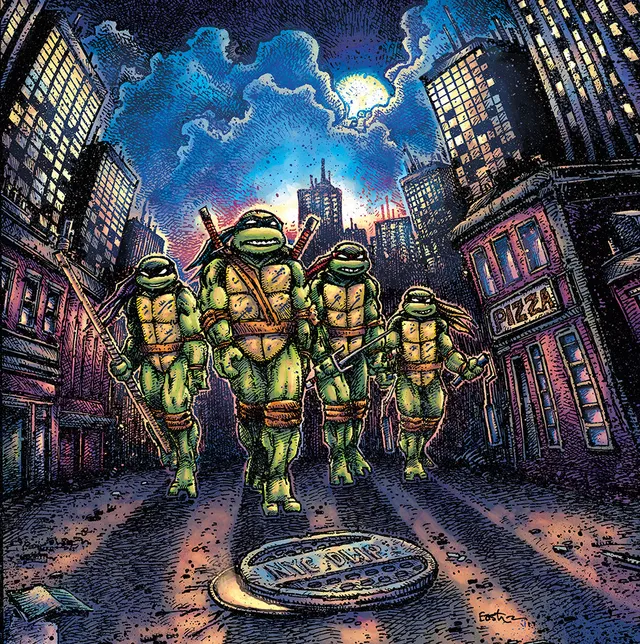 Waxwork Records Teenage Mutant Ninja Turtles vinyle 2LP