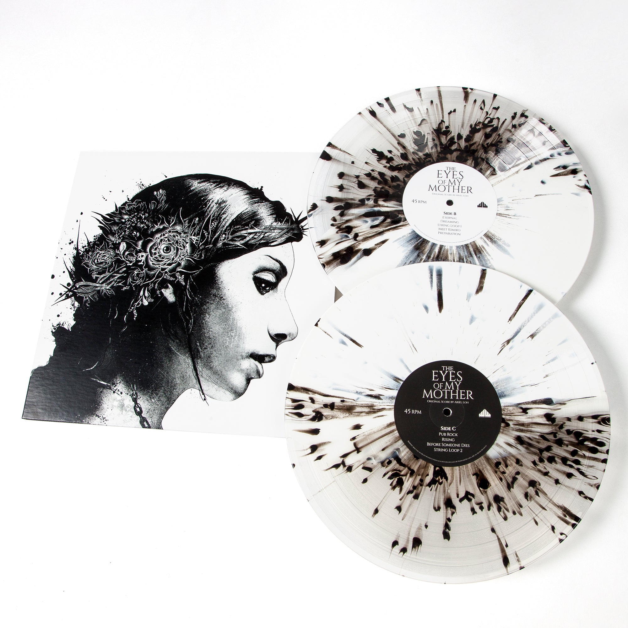 Waxwork Records The Eyes Of My Mother vinyle double LP splatter
