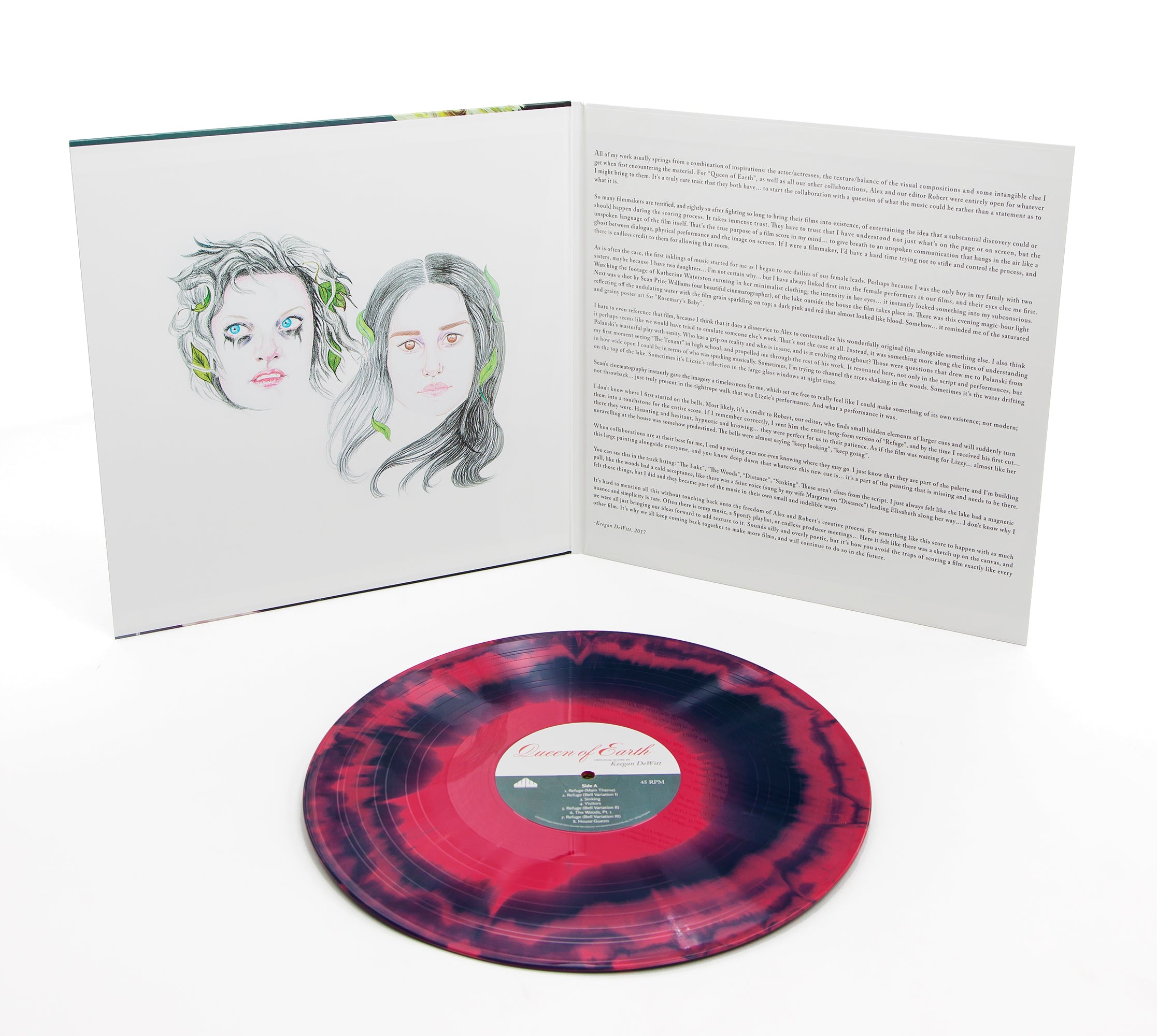 Waxwork Records Queen of Earth vinyle Lake vert or 180g