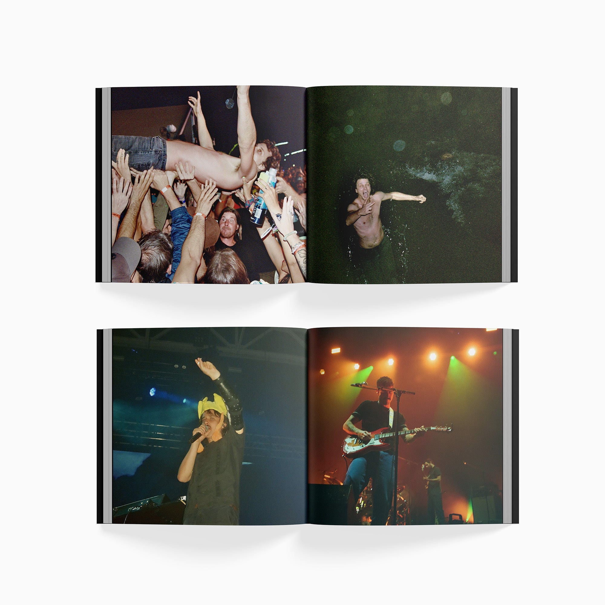 King Gizzard Tour 2024 coffret rainbow 8 vinyles livre
