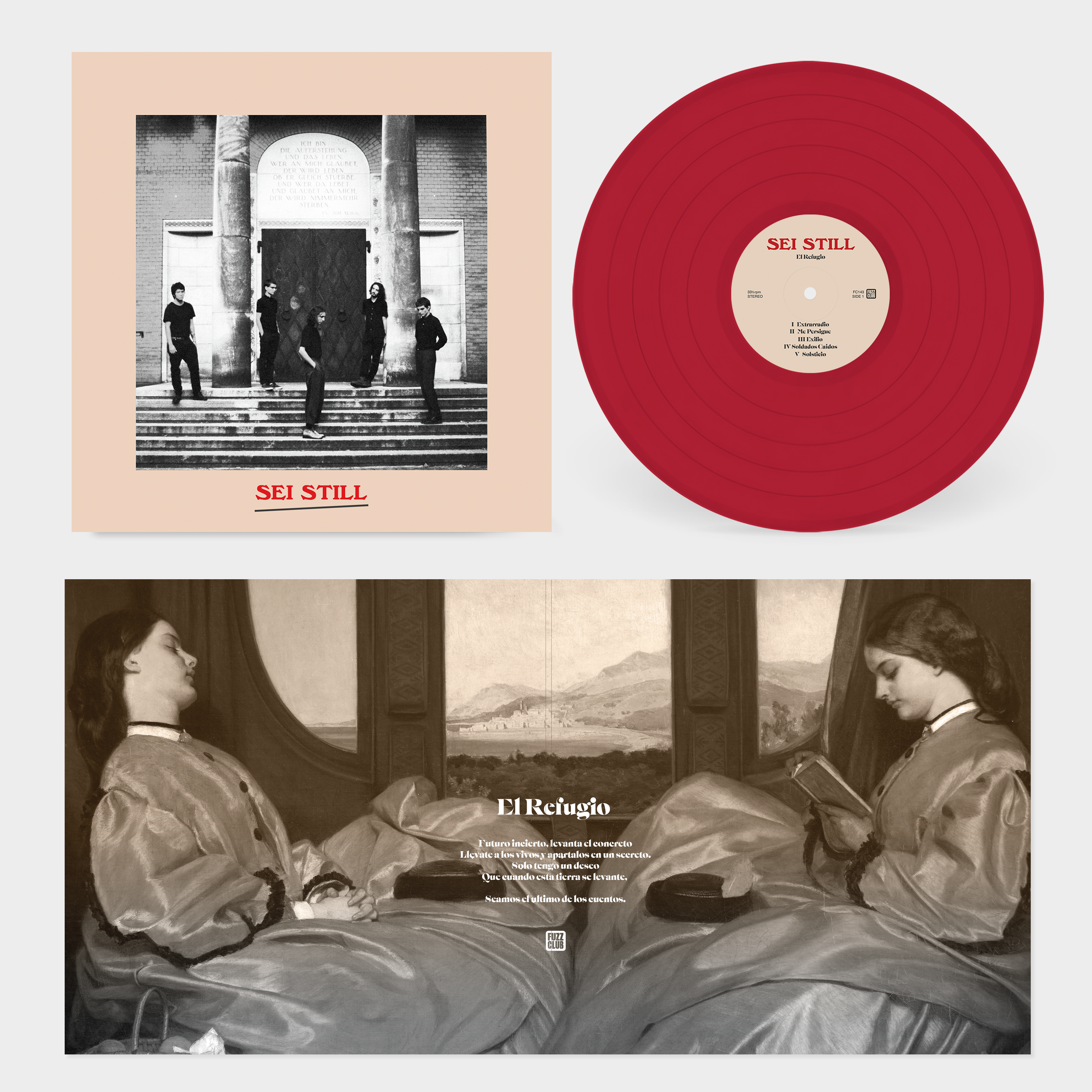 Sei Still El Refugio vinyle oxblood deluxe 180g