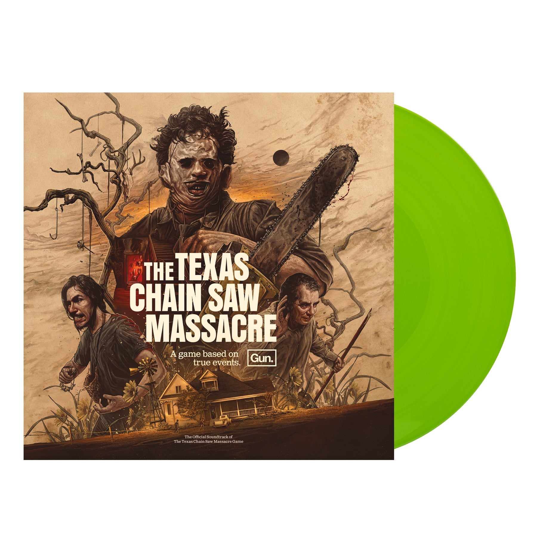 Waxwork Records Texas Chain Saw Massacre jeu vinyle vert double