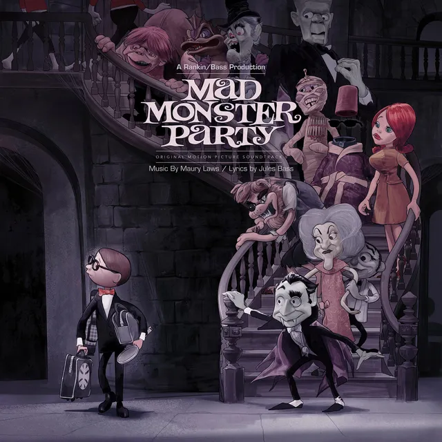 Waxwork Records Mad Monster Party vinyle couleur Dracula