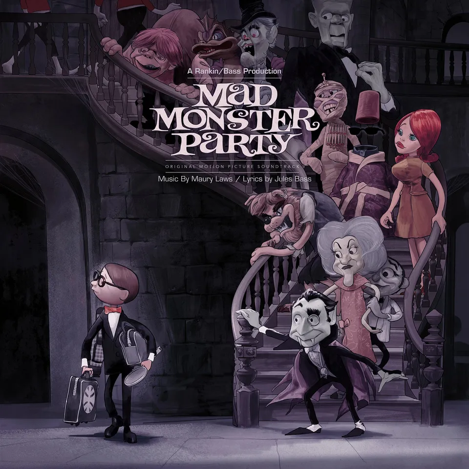 Waxwork Records Mad Monster Party vinyle couleur Dracula