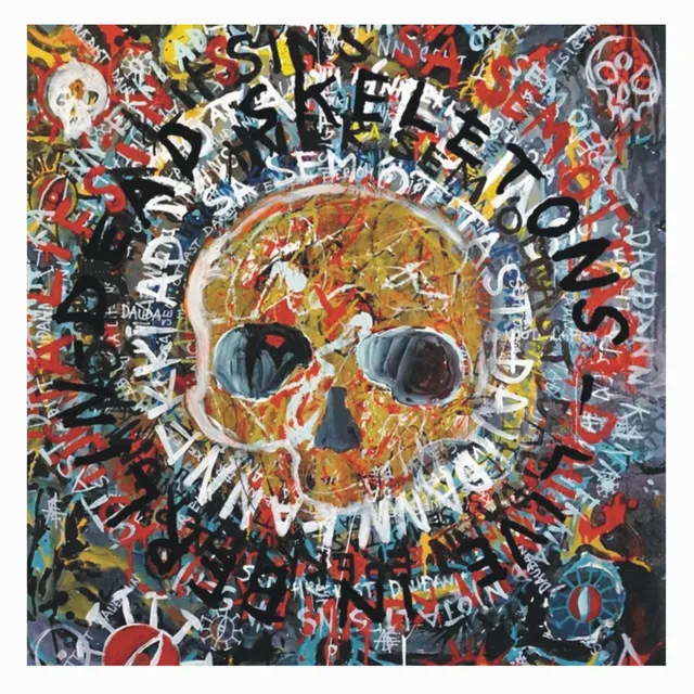 Dead Skeletons Live In Berlin poster 40x40 version 2