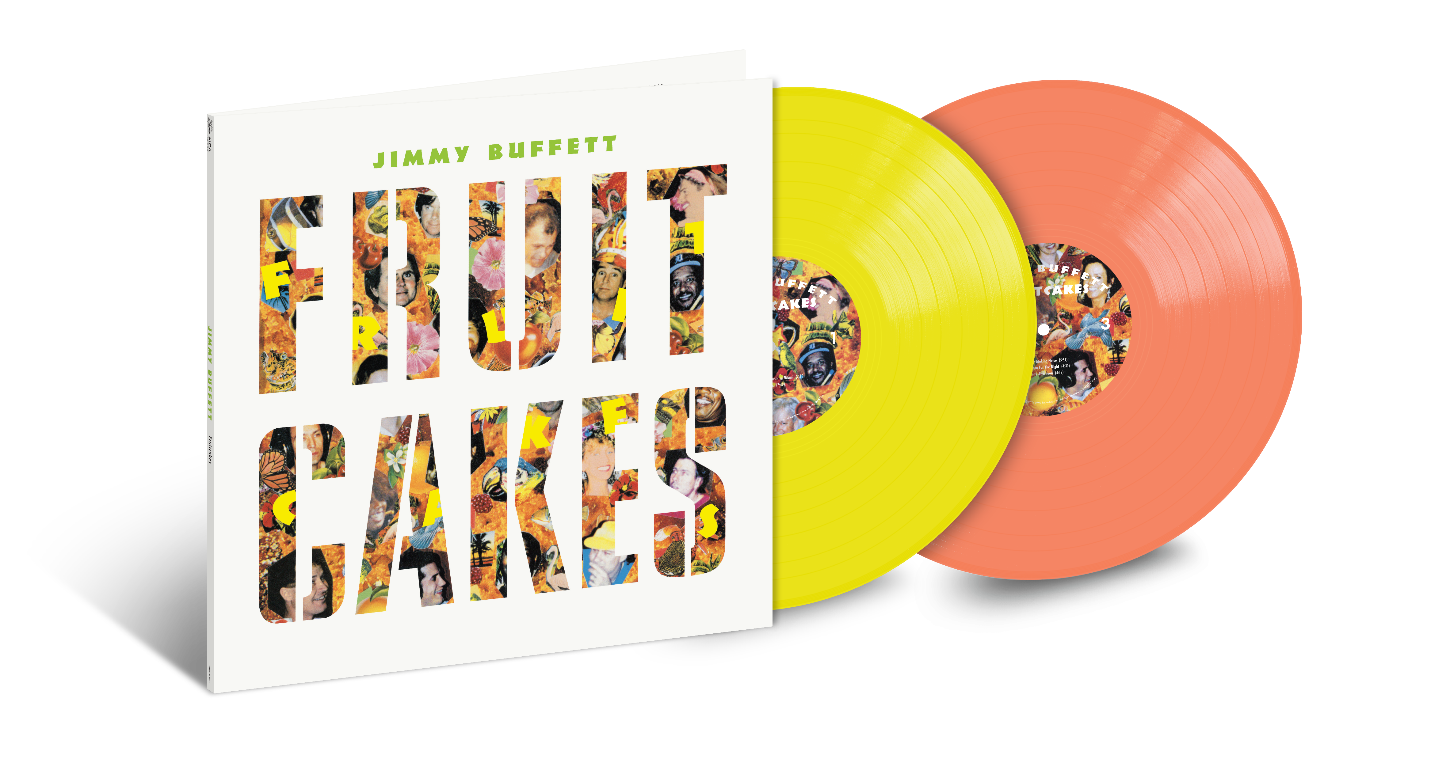Jimmy Buffett Fruitcakes vinyle 2 LP couleur édition limitée