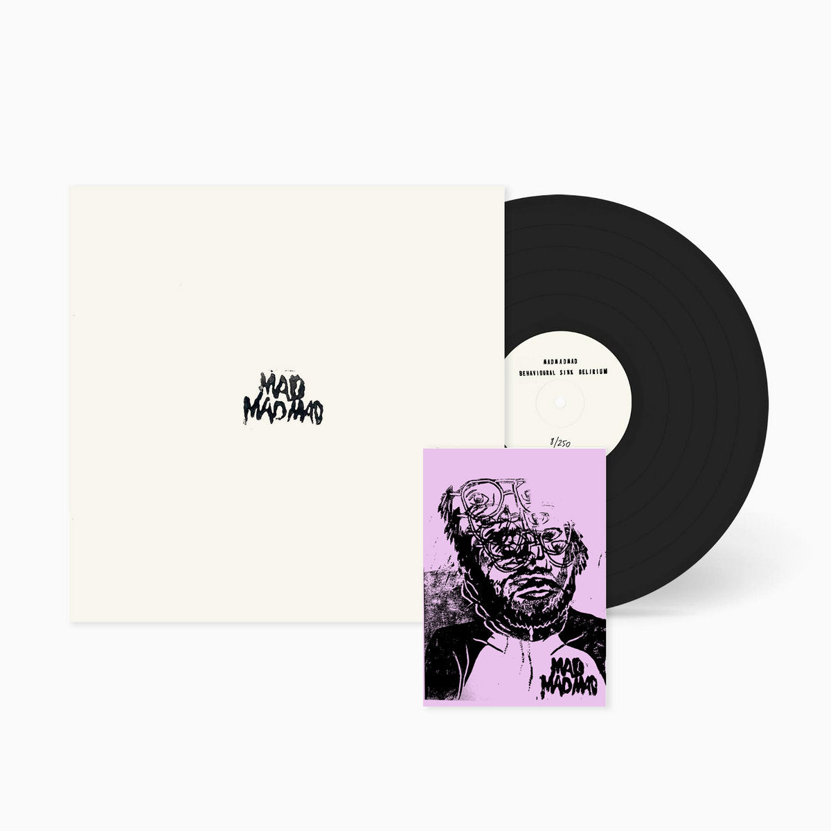 Bad Vibrations MADMADMAD Behavioural Sink Delirium vinyle rouge