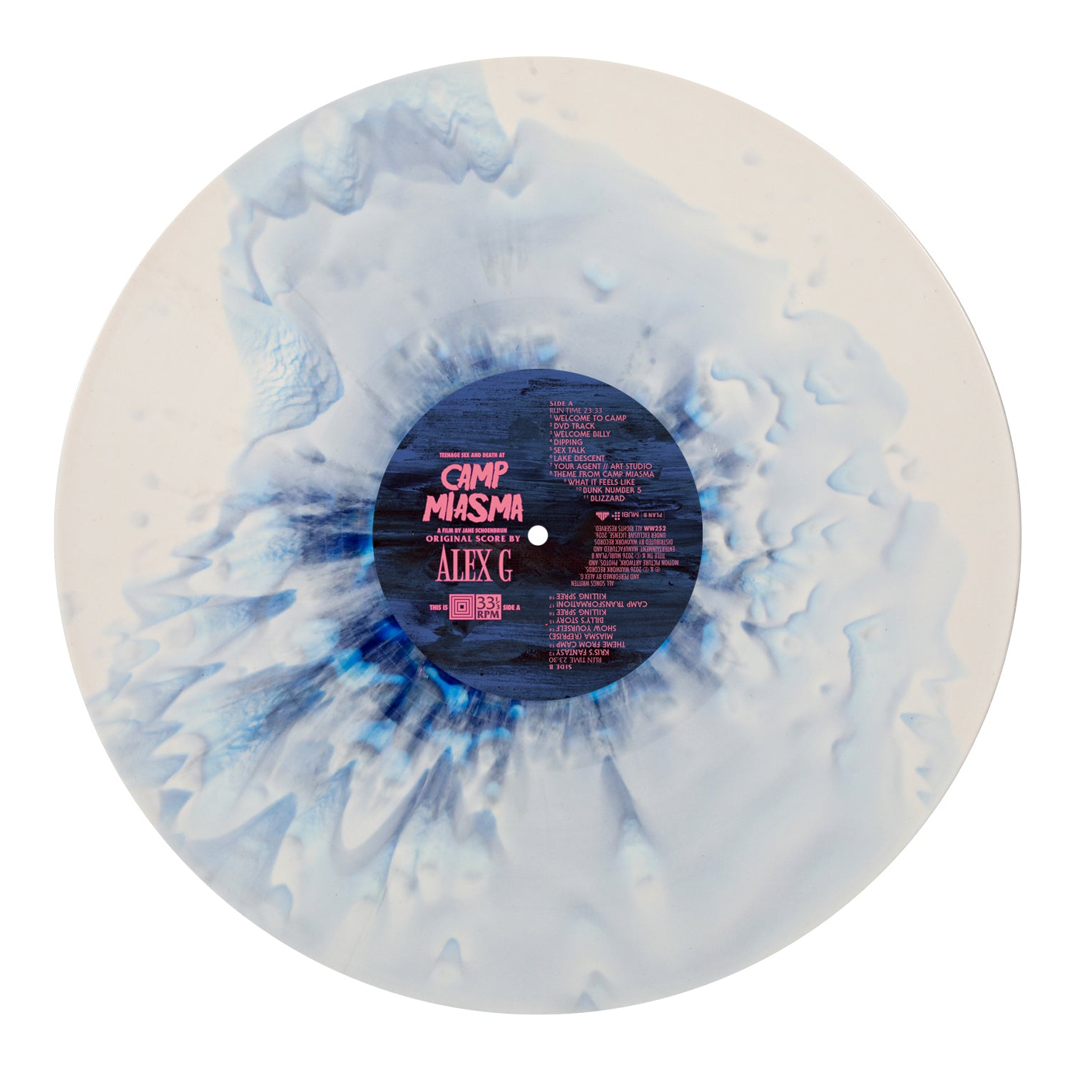 Waxwork Records Camp Miasma vinyle score Alex G