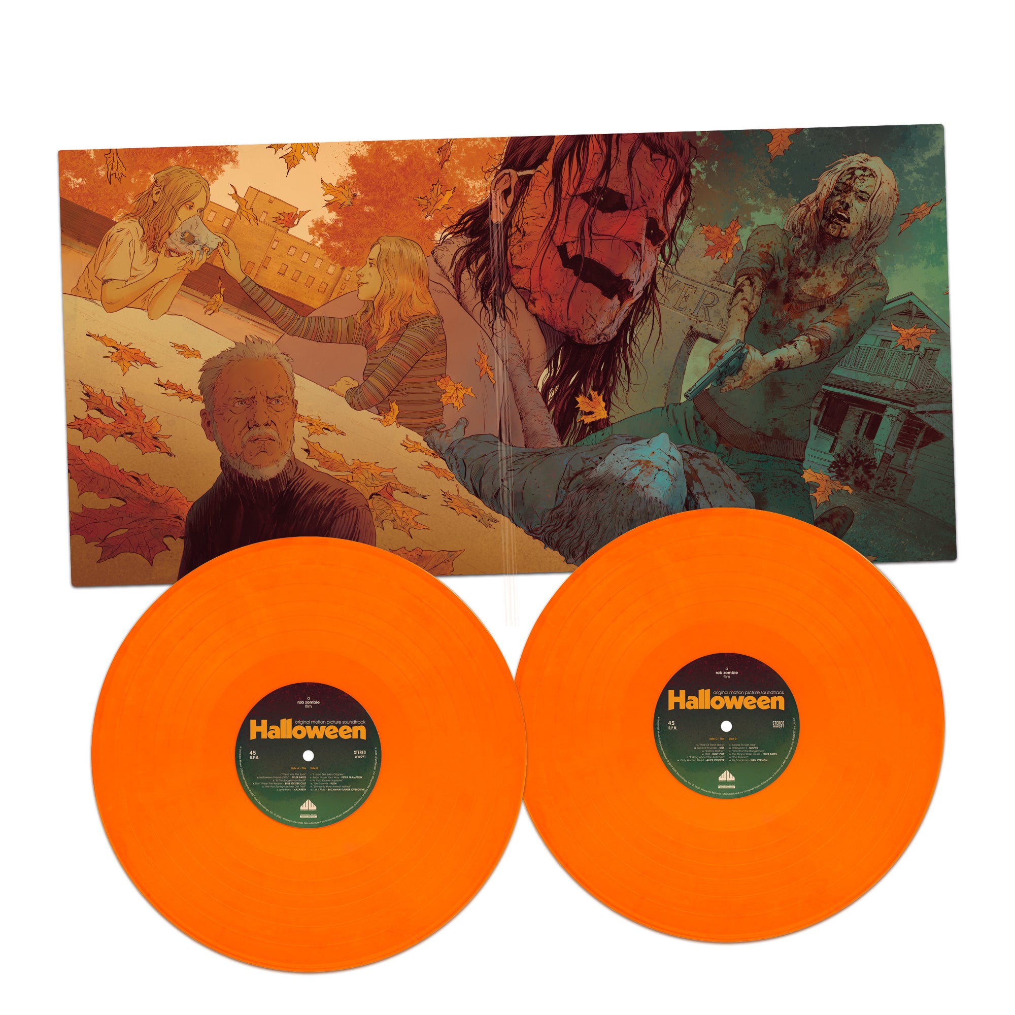 Waxwork Rob Zombie Halloween vinyle orange BO 2007