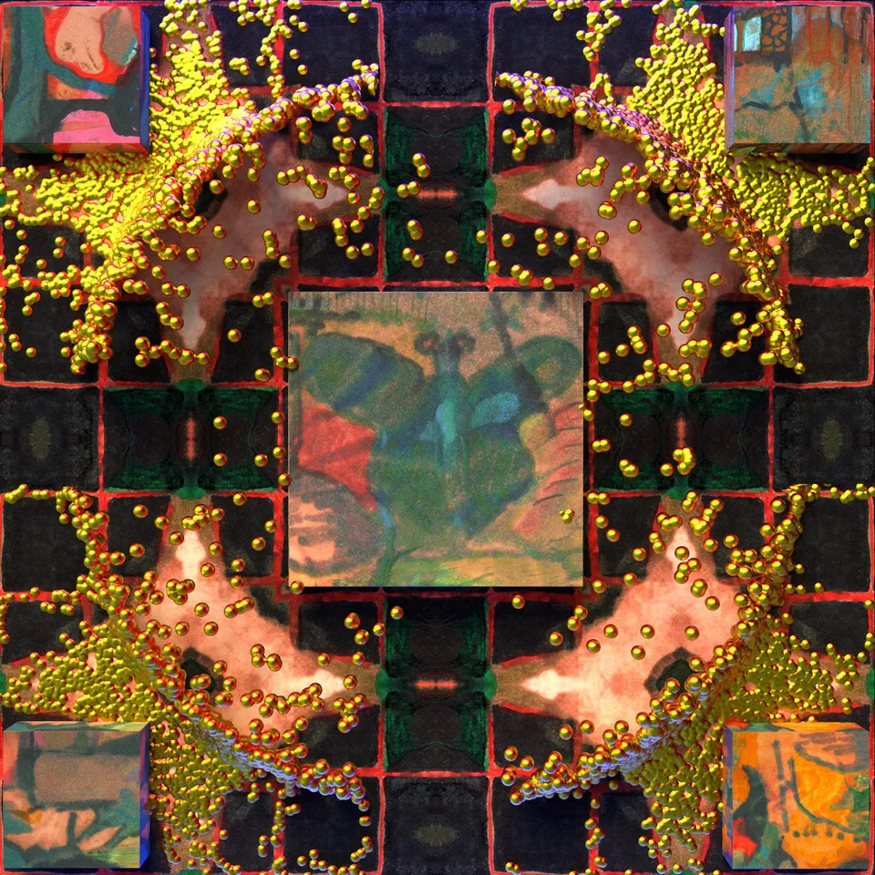King Gizzard Mango Sticky Rice IX X vinyle couleur lim