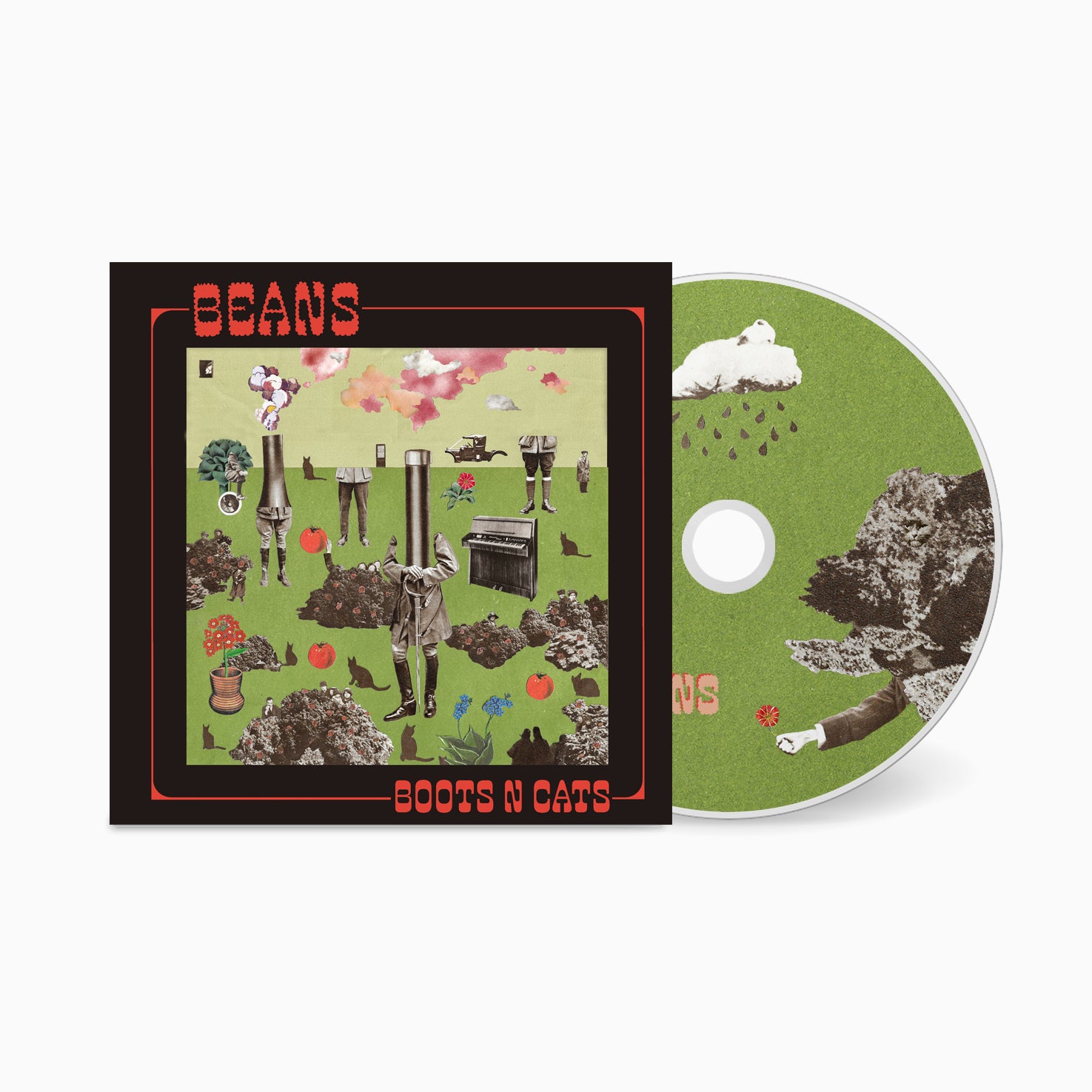Beans Boots N Cats vinyle LP splatter limité