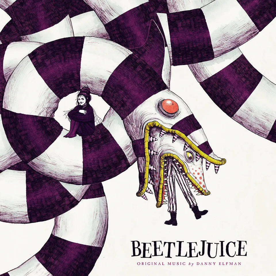 Waxwork Records Beetlejuice vinyle swirl 180g Elfman