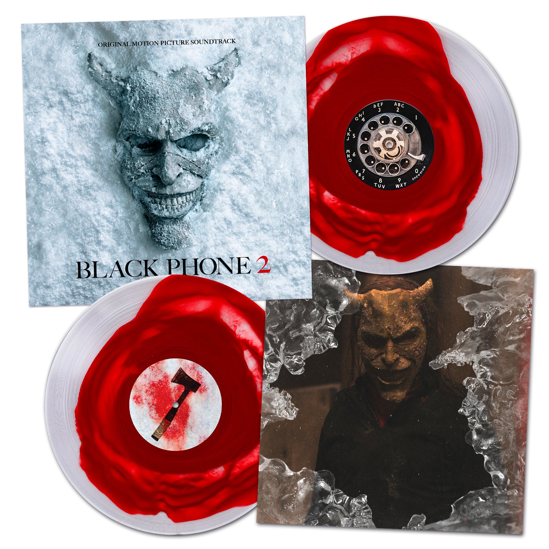 Waxwork Records Black Phone 2 vinyle BO Blood and Ice Derrickson