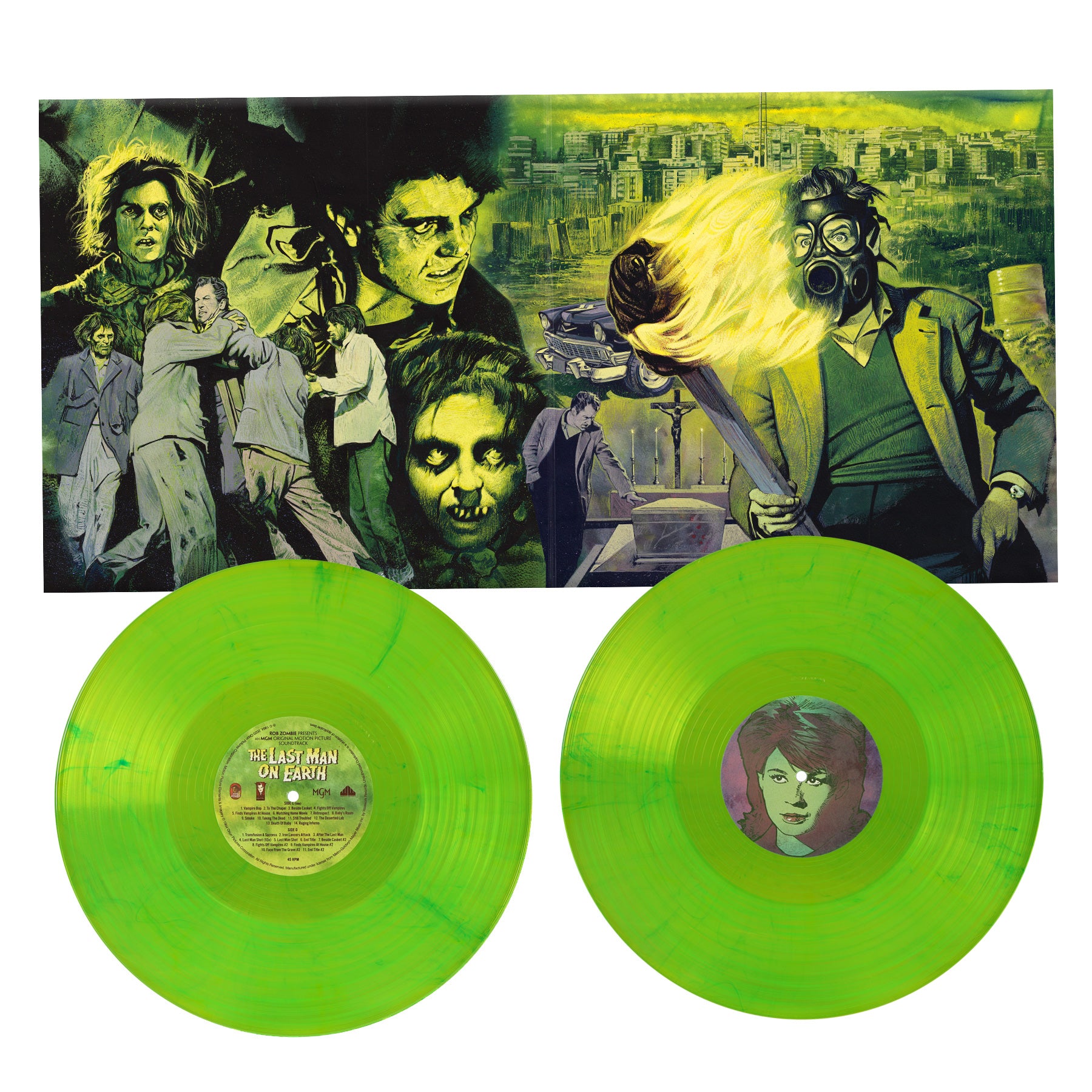 Waxwork Rob Zombie Presents Last Man On Earth vinyle BO horreur