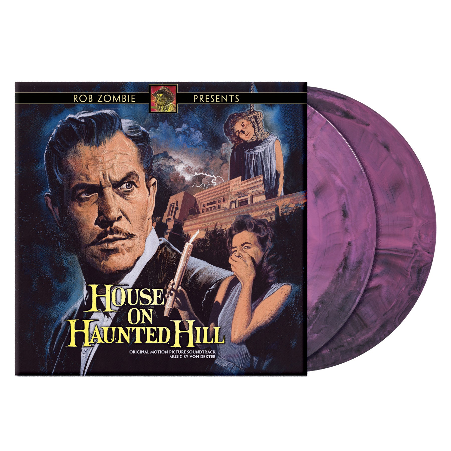 Waxwork Records House on Haunted Hill vinyle Rob Zombie