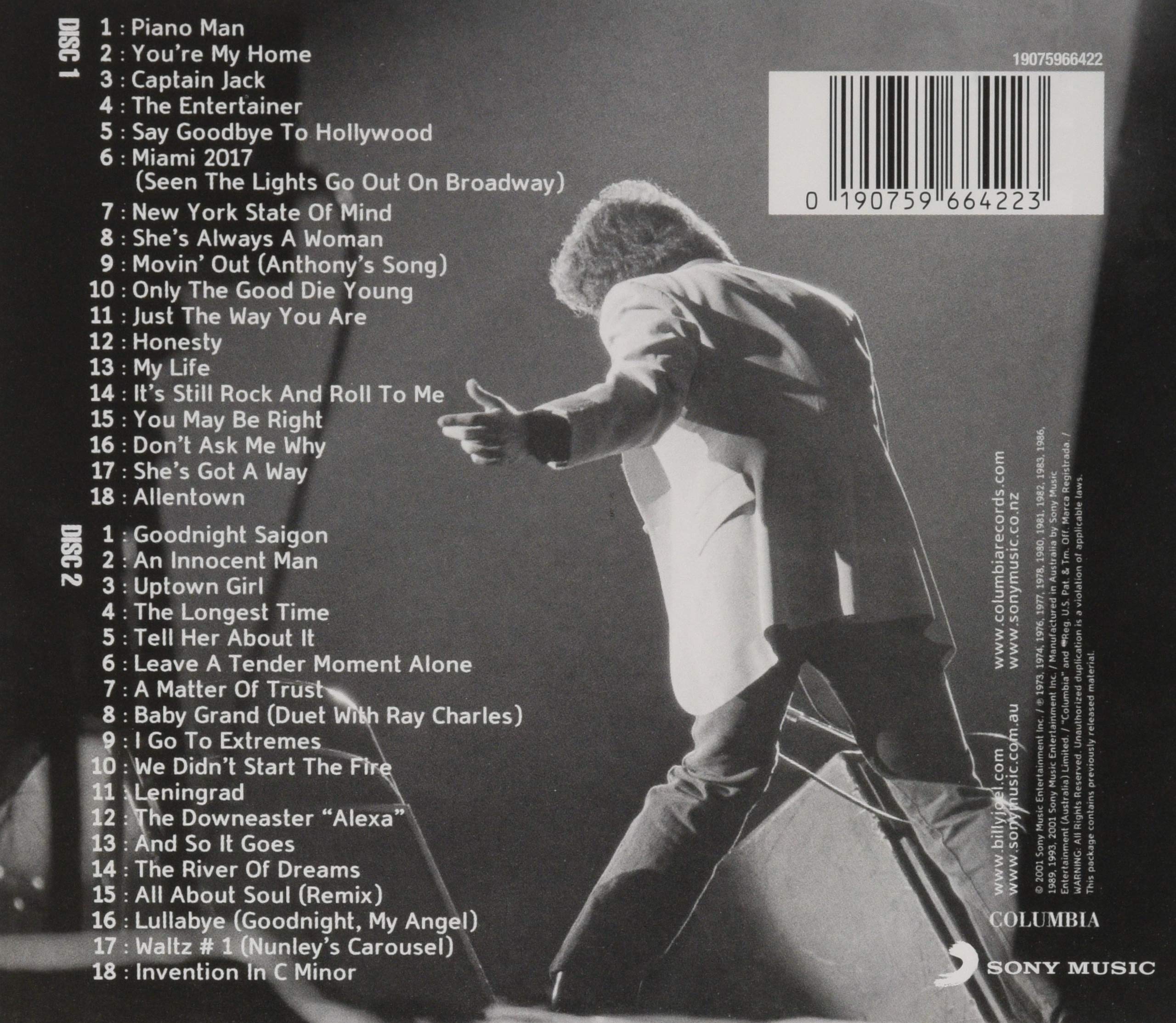 Billy Joel Essential CD Sony Gold Series import best of