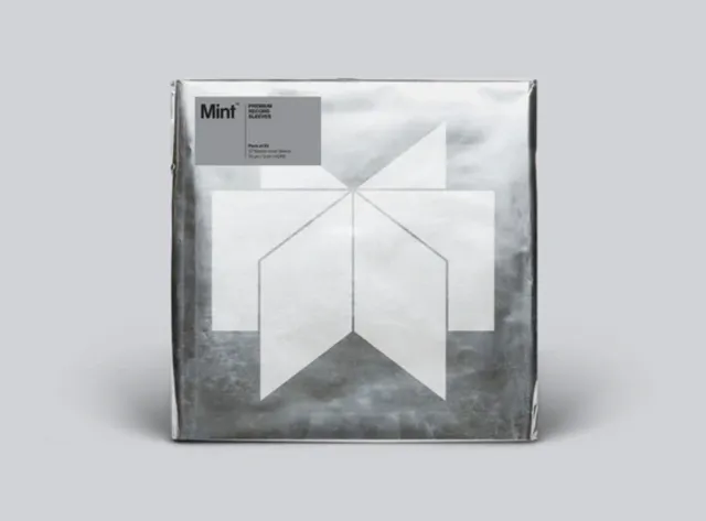 Mint sous-pochettes vinyle 12" 3 mil lot de 25